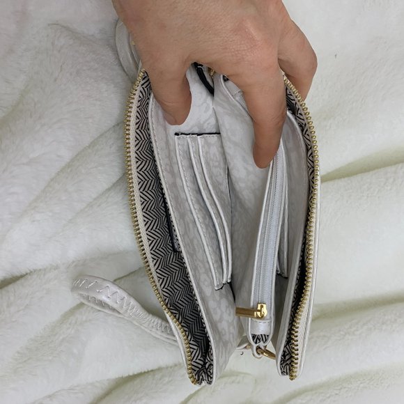 Vegan Leather Animal Print Fashion Crossbody Wrist - Picture 4 of 7